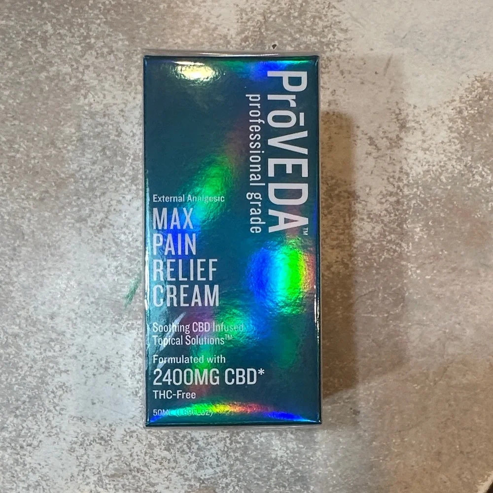 ProVeda Professional Grade Pain Relief Cream - Blue and Green